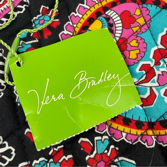 Vera Bradley Tablet Sleeve Parisian Paisley Quilted 13” Zipper Brand New - Picture 3 of 9